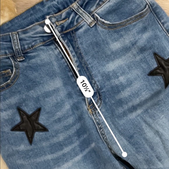 Shein star print skinny jeans - Picture 3 of 5